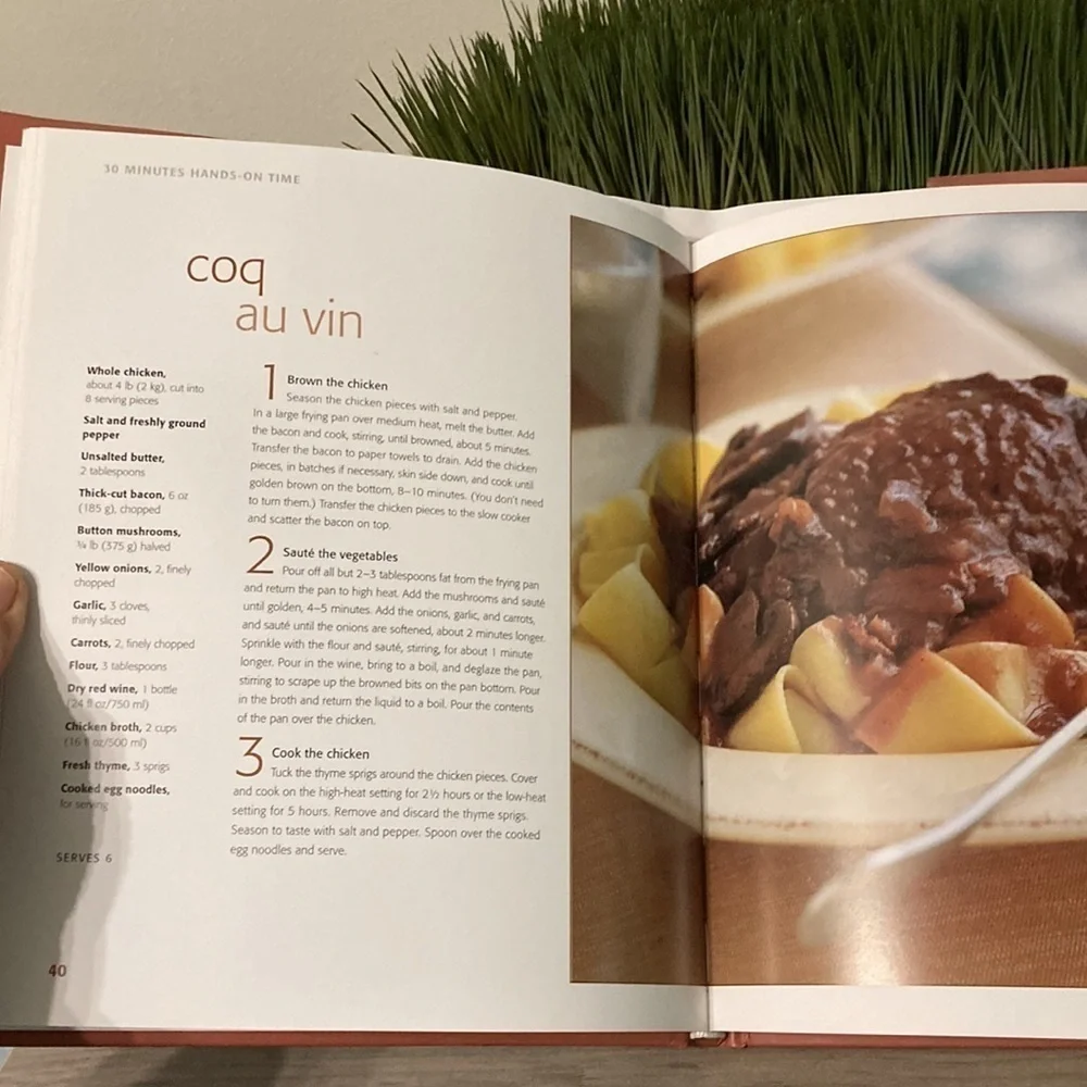 WILLIAMS SONOMA SLOW COOKER FOOD MADE FAST COOKBOOK